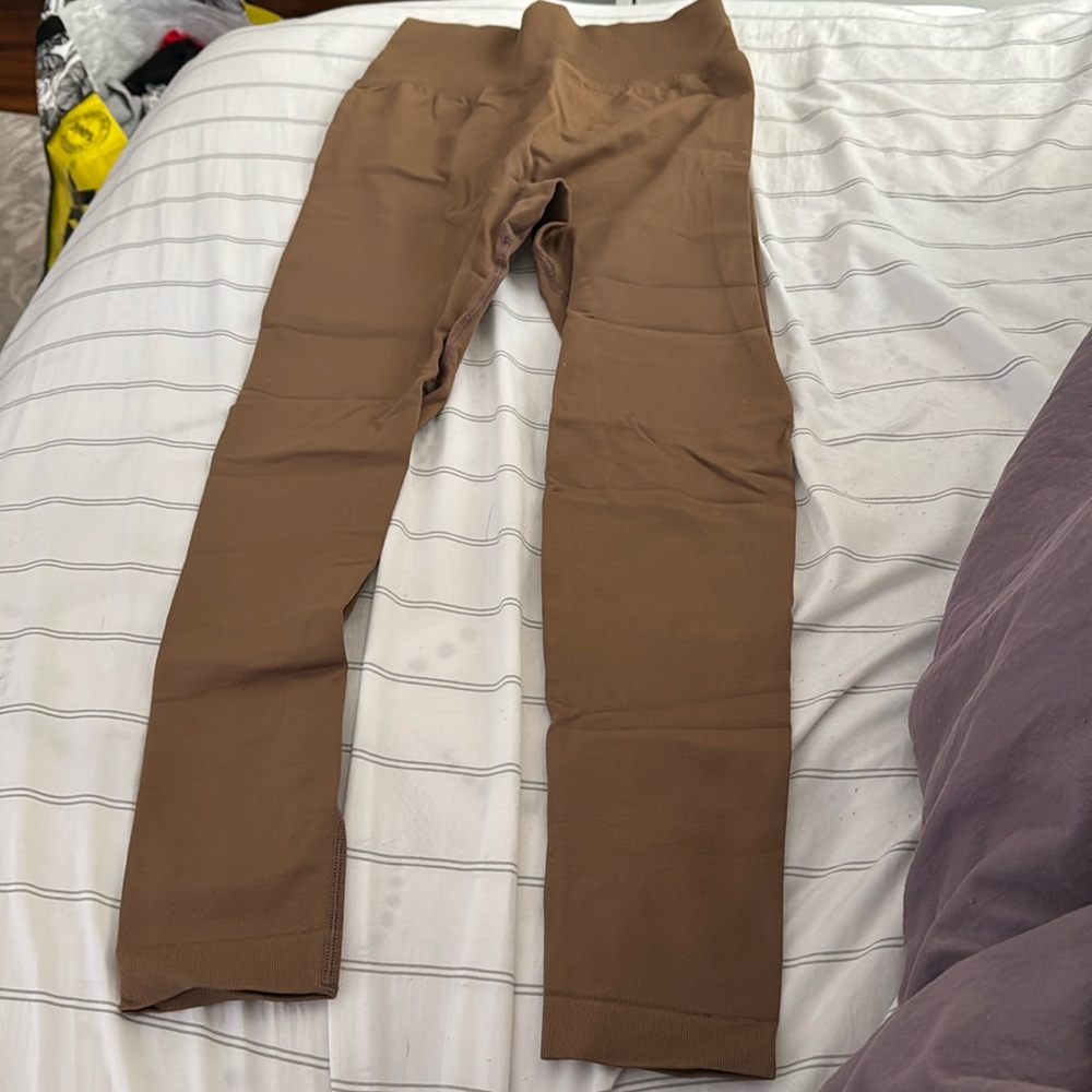 Light brown leggings